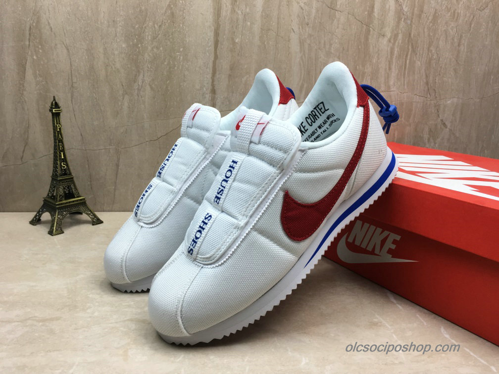 Kendrick Lamar X Nike Cortez Kenny IV Fehér/Piros/Kék Cipők (AV2950-001)